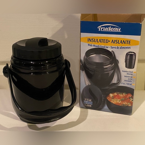 NIB Trudeau wide mouth insulated thermos - Picture 6 of 9